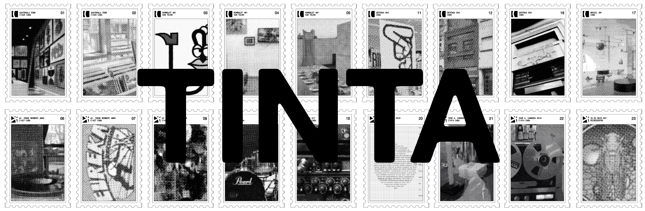 TINTA sticker collection